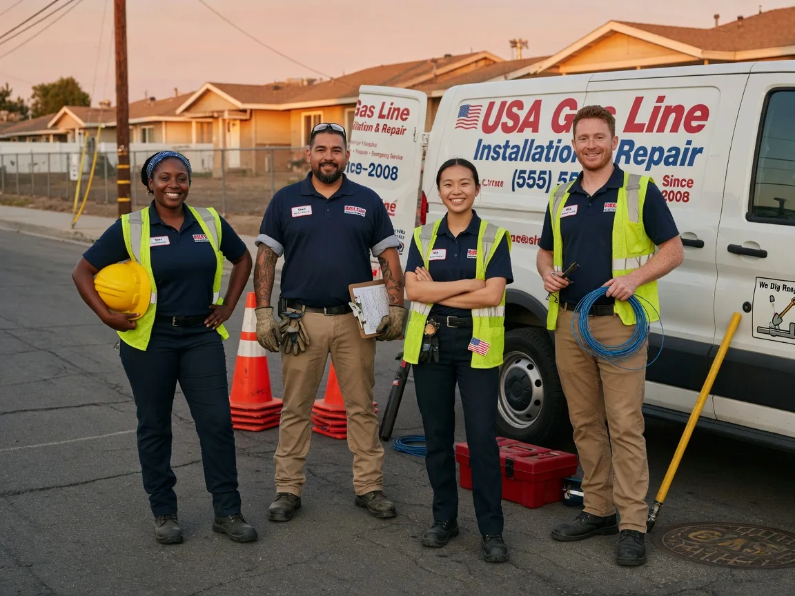 Gas Line Installation company in Lawler, IA